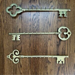 Pottery Barn key wall jewelry hanger set of 3